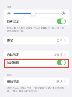 西乌珠穆沁苹果授权维修站分享iPhone轻点无法唤醒怎么办