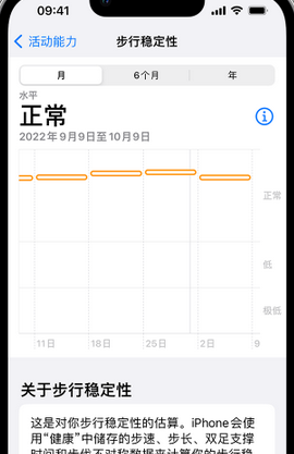 西乌珠穆沁iPhone手机维修如何在iPhone开启'步行稳定性通知'