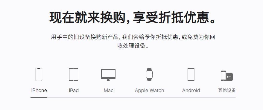 西乌珠穆沁苹果手机维修分享iPhone以旧换新的去处 