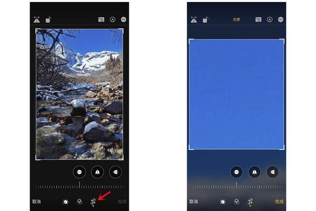 西乌珠穆沁苹果手机维修分享iPhone手机如何使用裁剪功能隐藏照片 